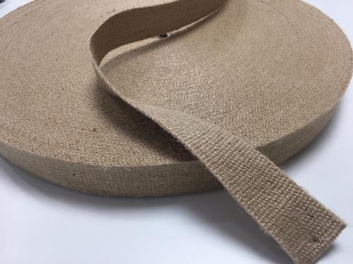 Fournitures tapissier : sangle tapissier 85 mm pour réfection canapé